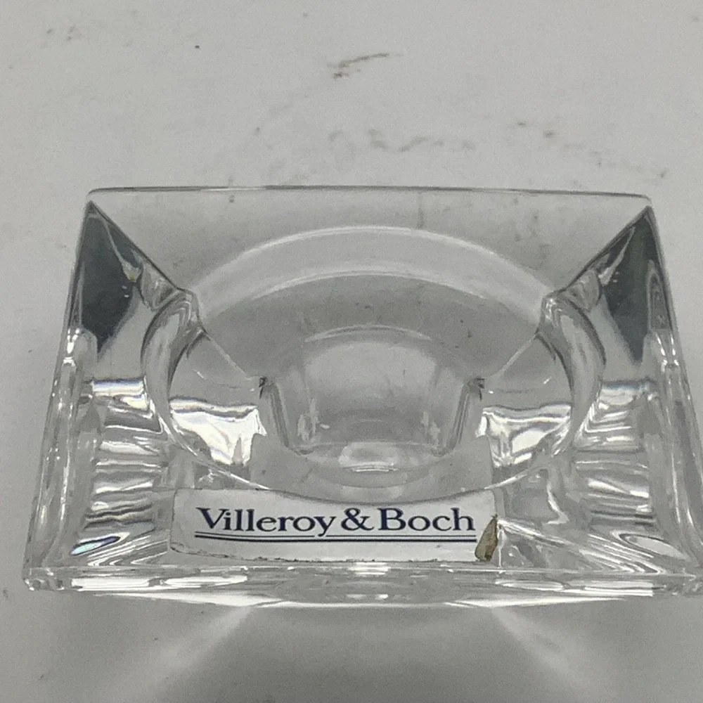 Villeroy & Boch Germany 24% Lead Crystal Candle Holders